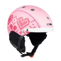Гірськолижний шолом Casco Mini Pro 2 Cardigan pink
