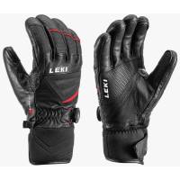 Рукавиці гірськолижні Leki Griffin Tune S Boa black-red