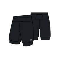 Шорти Mico MAN SHORTS WITH BRIEF INSERT M1 TRAIL