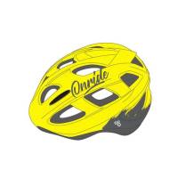 Велошолом Onride Rider жовтий/сірий (52-56 см)