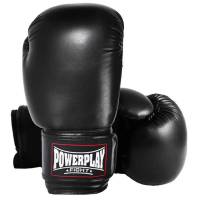 Боксерські рукавиці Powerplay Боксерські рукавиці Чорні 12 унцій