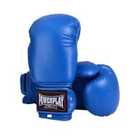 Боксерські рукавиці Powerplay Боксерські рукавиці Blue 12 унцій