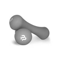 Гантелі Powerplay неопренові сірі пара