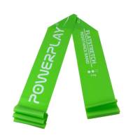 Гума для тренувань Powerplay Стрічка-еспандер 0.5мм MediBand Medium Зелена