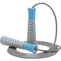 Скакалка Powerplay Скакалка Jump Rope PRO+Сіро/Синя (2,75m.)
