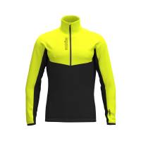 Кофта RH KYRIL HALF ZIP JERSEY Black/Acid Green