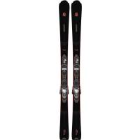 Горные лыжи с креплениями Rossignol NOVA 4 CA+XPRESS W 10 GW B83 BK/SPARKLE