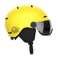 Гірськолижний шолом Salomon ORKA VISOR Vib Yell/Un FLS SIL