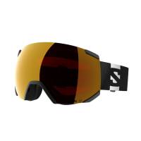 Маска Salomon RADIUM ML BLACK/Mid Red