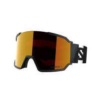 Маска Salomon S/VIEW 3 BLACK/Mid Red