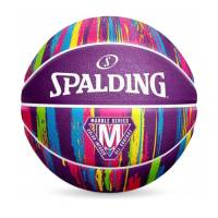 Баскетбольні м'ячі Spalding Баскетбольні м'ячі Marble Ball фіолетовий