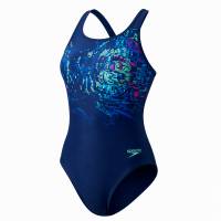Купальник Speedo FL PLACEMENT PRNT LEADERBK NVY/BLU