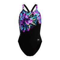 Купальник Speedo FL PLACEMENT PRNT POWERBK BLK/PUR