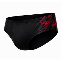 Плавки Speedo MEDLY LOGO BRIEF 7CM BLK/RED