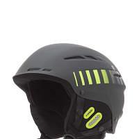 Гірськолижний шолом RH Rider	Matt Black. Logo: Shiny Acid Green - Black